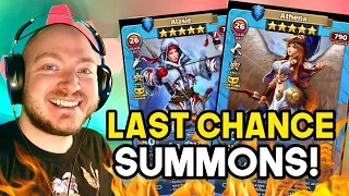 E&P - LAST CHANCE Legends Portal SUMMONS | Trying really hard for Athena or Alasie ... or Drake!