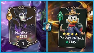 Maleficent Level 60 & Scrooge Rank Up!  | Disney Mirrorverse