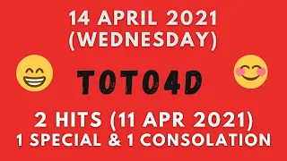 Foddy Nujum Prediction for Sports Toto 4D - 14 April 2021 (Wednesday)