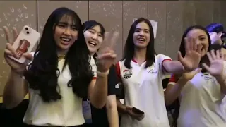galadinner red spark dan all star voli Indonesia wanita