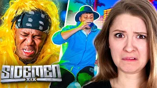 AMERICANS REACT TO SIDEMEN PUB GOLF (EUROPE EDITION)