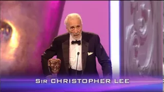 Sir Christopher Lee  Bafa 2011 (Orange British Academy Film and Televisions Awards)