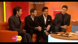Il Divo - Interview & "Memory" Lorraine ITV1 26/11/2013