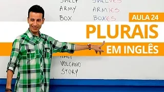 PLURAIS EM INGLÊS - AULA 24 PARA INICIANTES - PROFESSOR KENNY