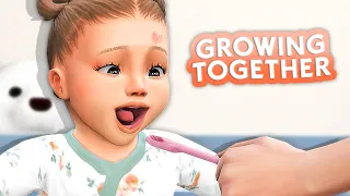 trying baby food for the first time! | the sims 4 growing together