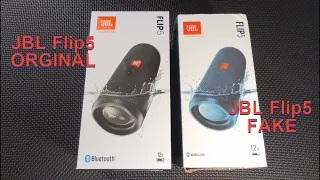 JBL Flip 5 bluetooth speaker original vs fake (2023)