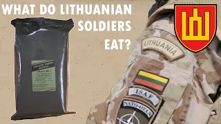 Ration Review: 2019 Lithuanian Single Meal Ration Menu 7