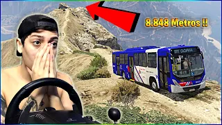 GTA V - SUBINDO A MAIOR MONTANHA DE ONIBUS BRASILEIRO ( G27 Volante )