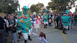 Noticias. La Cabalgata de Papá Noel recorrió solo la zona de la Plaza de Capuchinos