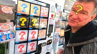 Mystery Foods VENDING MACHINES in Japan - Eric Meal Time #758