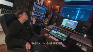 NASAX - работает на студии GLSS Records (Night rider - coming soon)