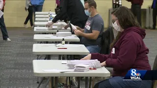 Volunteers process mail-in, absentee ballots in Lancaster County