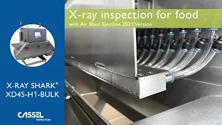 X-ray XD45-L1-BULK - CASSEL food inspection system with air blast ejection  (2021)