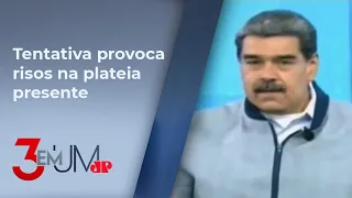 Maduro manda recado em inglês a Biden e vira piada