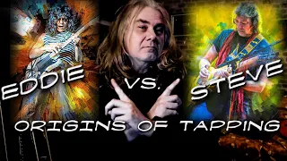 Eddie Van Halen Vs. Steve Hackett: WHO INVENTED TAPPING? A stylistic comparison of harmonic usage.