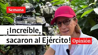 Salud Hernández-Mora: "La OTRA COLOMBIA está en manos de bandas criminales" | Semana noticias