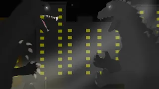 Gojira (1954) Vs. Godzilla GMK (2001) | Stick Nodes Animation