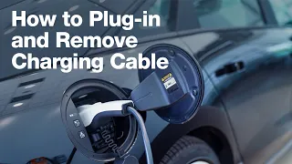 How to Plug-in & Remove Charging Cable | Hyundai EV Vehicles | Ioniq 6