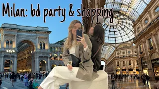 Trip to Milan: partying & luxury shopping