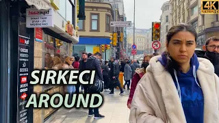 Istanbul Walking Tour- Sirkeci Around -4K UHD 60 FPS