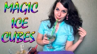 Magic Ice Cubes. Mojito. ASMR Drink. ASMR Facial Massage Ice Cubes.