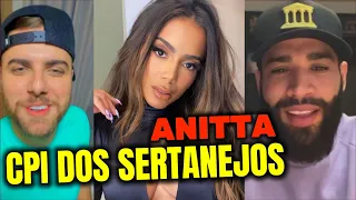 Anitta fala de Gusttavo Lima e Zé Neto, CPI dos sertanejos, caso polêmico