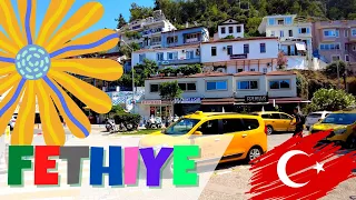 Fethiye 2022 4K Walking Tour Muğla, TURKEY. #walkturkey #turkeyholiday