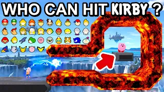 Who Can Hit Kirby In The Lava Box ? - Super Smash Bros. Ultimate