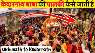 केदारनाथ बाबा की पालकी कैसे जाती है ❤️ Ukhimath to Kedarnath Dham | Day 1 | Uttarakhand