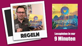 #Regeln - Harmonies (Libellud 2024) | ein wunderschönes Legespiel für die Familie