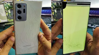 Samsung Galaxy Note 20 Ultra Cracked Screen Restoration - Rebuild broken phone