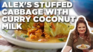 Alex Guarnaschelli's Curried Chickpea Stuffed Cabbage | The Kitchen | Food Network