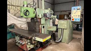 Heavy Duty Vertical & Horizontal Milling Machine - TOS FGS 32/40