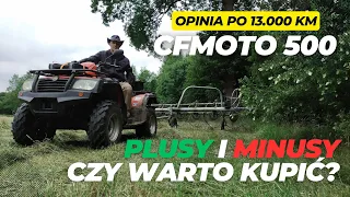 CFMOTO 500 - najlepszy quad? Opinia po 13.000km - test użytkownika. Plusy i minusy - warto kupić?