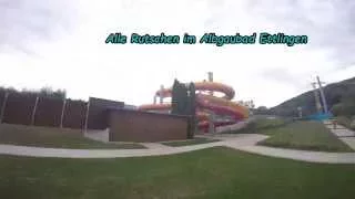 Alle Rutschen im Albgaubad Ettlingen