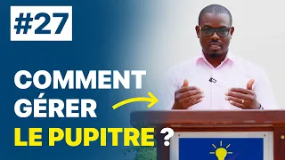 La minute du coach – EP 27 : Comment gérer le pupitre ?