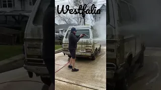 Cleaning Barn find VW T3 Westfalia