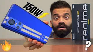 Realme GT Neo 3 150W Unboxing & First Look - World's Fastest Charging Smartphone🔥🔥🔥