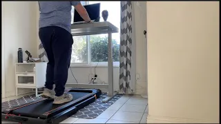 Acezoe 2 in 1 Foldable  Underdesk Treadmill Review!