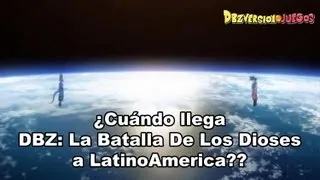 Dragon Ball Z 2013: La Batalla De Los Dioses | ¿Estreno en LatinoAmerica? | (Nuevo video)