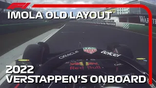 Imola Old Layout 2022 Verstappen's Onboard Emilia Romagna GP | Assettocorsa