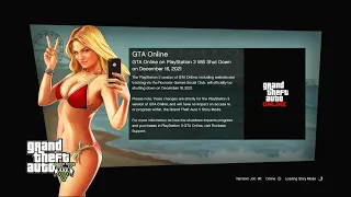 GTA V PS3 (PLAYING BEFORE IT GETS SHUTDOWN) *DECEMBER 16*