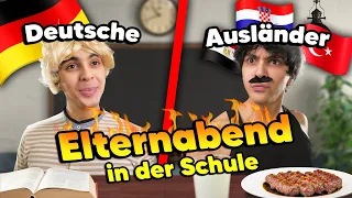 Deutsche vs Ausländer beim Elternabend 😳😂 |  Mohi__07