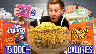 Eating The World's UNHEALTHIEST Bowl Of Cereal!