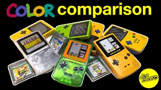 OLED vs FBGBC vs IPS Game Boy Color Showdown!