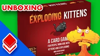 Exploding Kittens - Unboxing ITA: lettera anonima e canale a rischio esplosione!!!