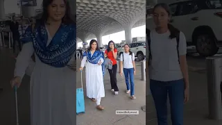 Pankaj Tripathi With His Family Spotted at Airport ✈️