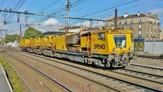 Train TRANSILIEN RER TER INTERCITES FRET et TTX Gare de VILLENEUVE-SAINT-GEORGES