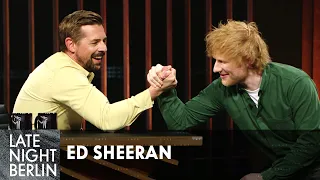 Arm Wrestling & Deeptalk with Ed Sheeran | Late Night Berlin