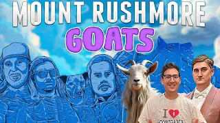 Mount Rushmore Of GOATs (We Record From A Hole)